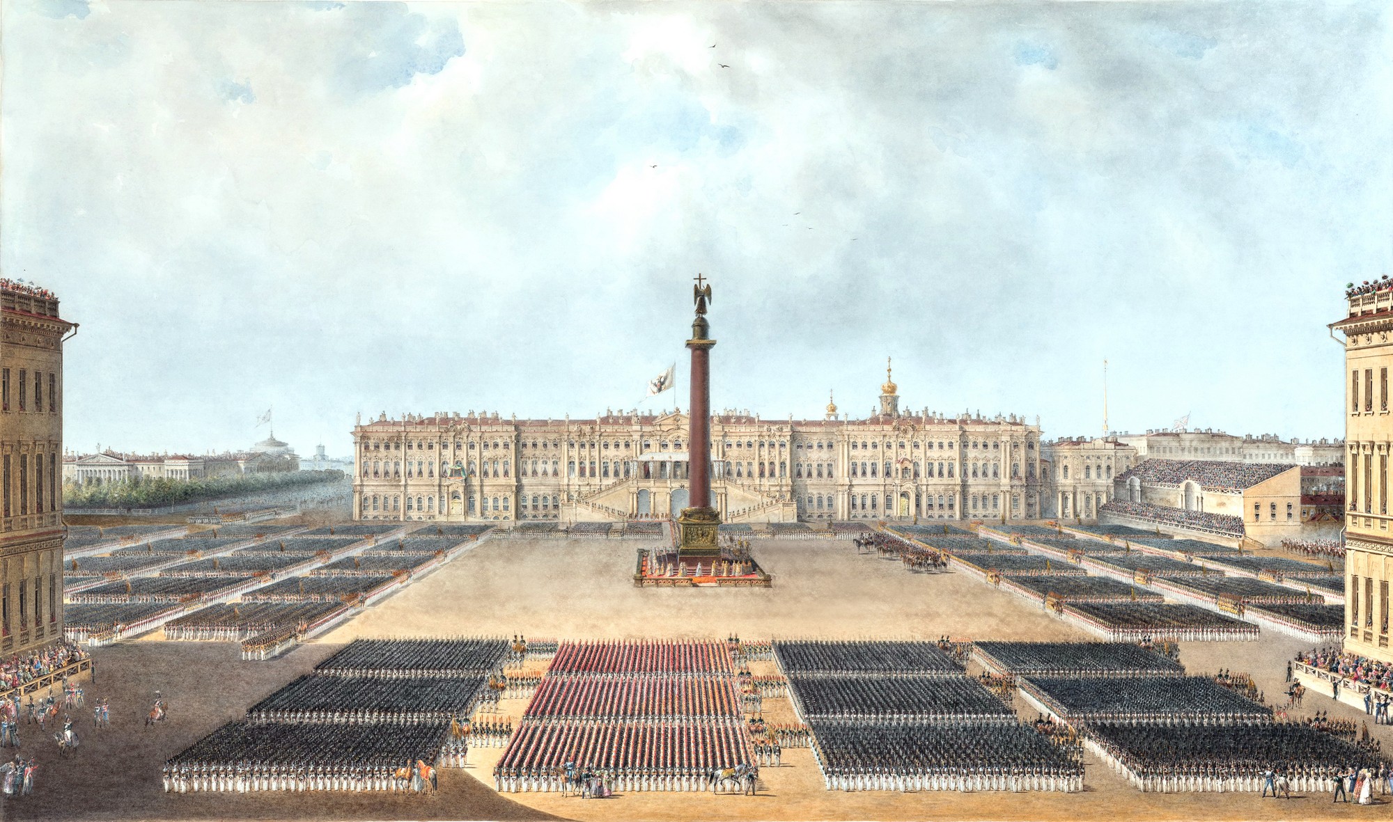 Александрийская колонна 1834