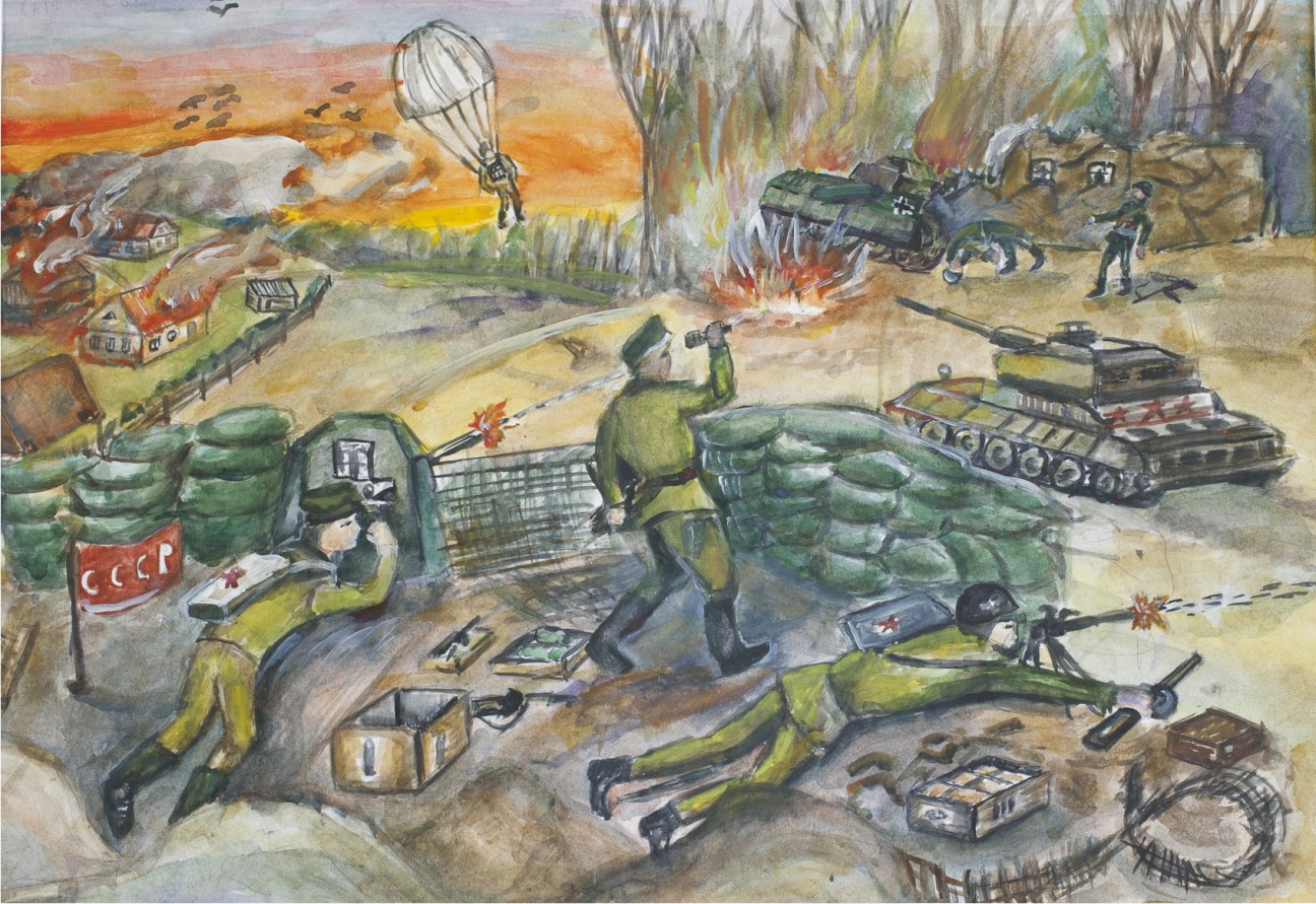 Рисунок про великую войну